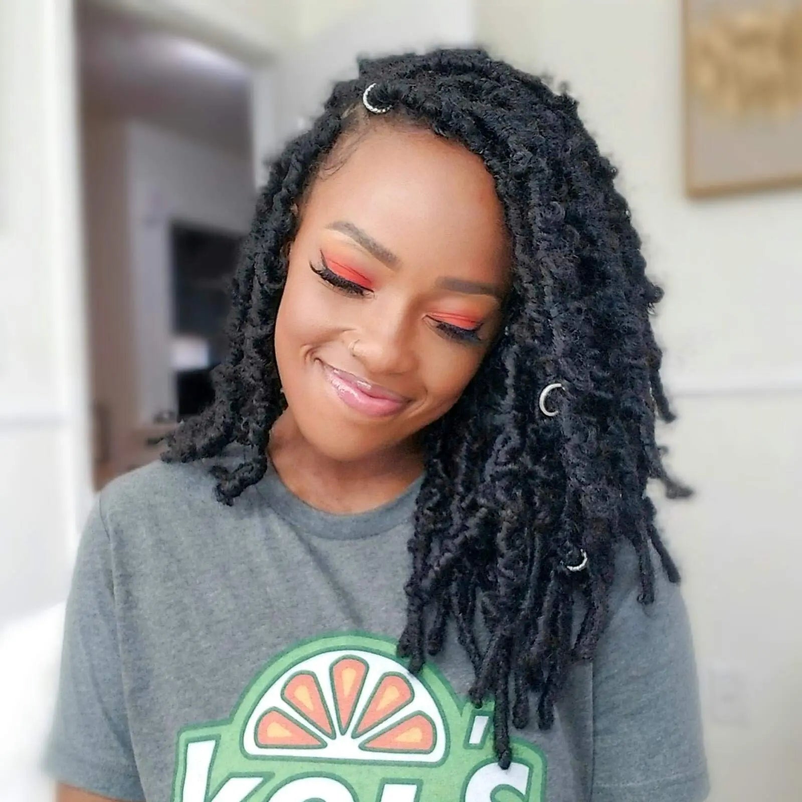( US ONLY) FAST SHIPPING DBL | Toyotress® Butterfly Locs Pre-Looped Distressed Locs Braiding Synthetic Crochet Hair Extensions Toyotress